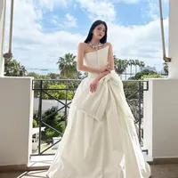 Han So Hee di Festival Film Cannes 2025. [@suhwa22]