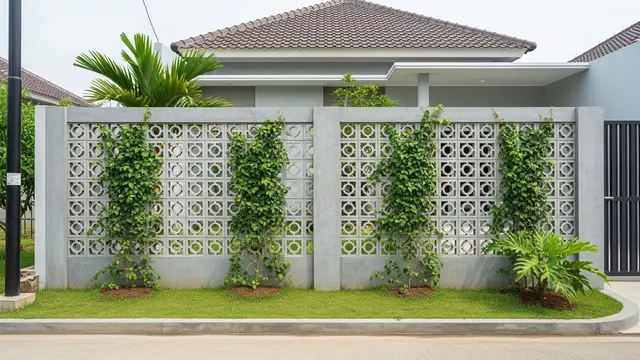 Ide Pagar Roster Modern yang Membuat Rumah Tampak Lebih Rapi/Gemini AI