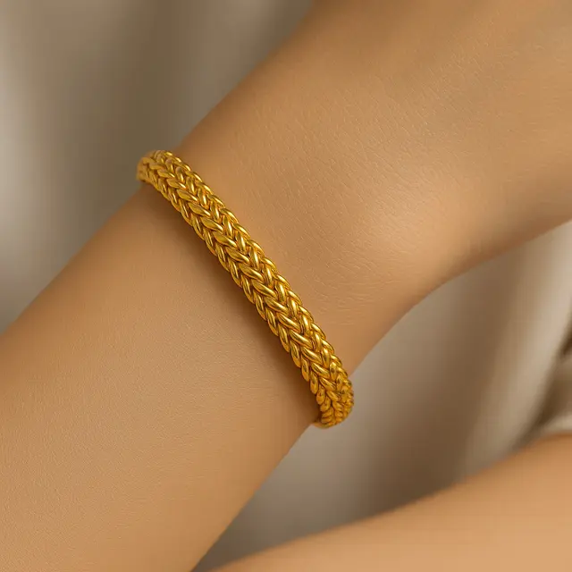 Model Gelang Emas Rantai Padi 5 Gram untuk Gaya Sehari-hari