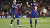 Messi Empat Gol, Barcelona Lumat Eibar