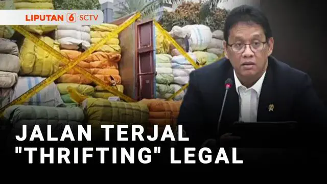 Ancam Industri Lokal, Ratusan Bal Pakaian Bekas 'Thrifting' Disita!