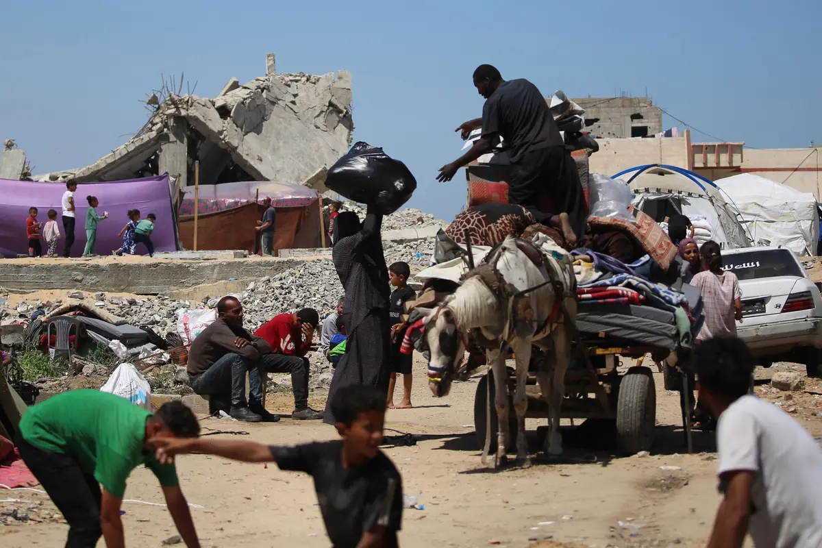Didesak Israel, 80.000 Pengungsi Palestina Tinggalkan Rafah