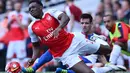 Danny Welbeck bergabung dengan Arsenal sejak awal musim 2014 hingga sekarang. Welbeck telah bermain dalam 36 partai dan mencetak 8 gol. (AFP/Ben Stansall)