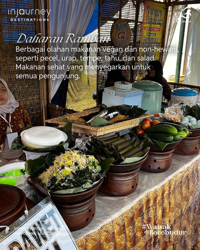 Keramaian Pasar Medang Waisak