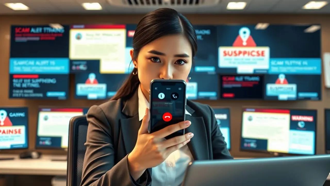 ciri-ciri nomor telepon scammer