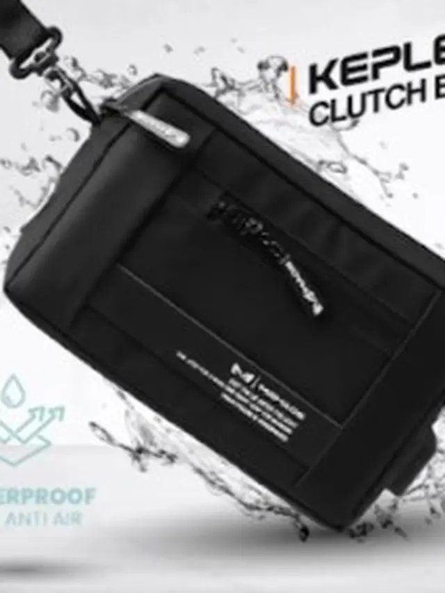 Clutch Bag KEPLER Pouch Pria Wanita Hand Bag Waterproof