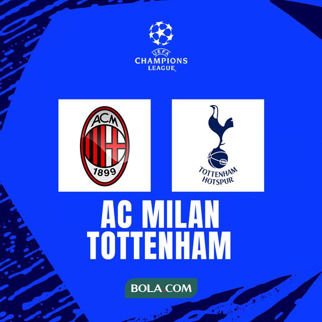 Liga Champions - AC Milan Vs Tottenham Hotspur