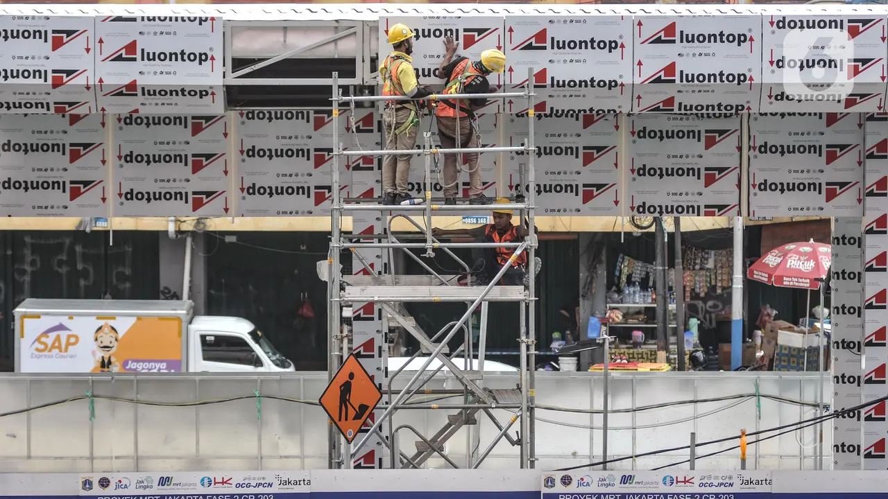 Pembangunan MRT Fase 2 Glodok-Kota