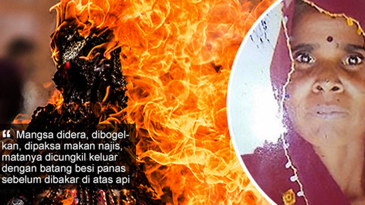 Perebutan Harta Warisan,Janda ini Di bakar Hidup-Hidup 