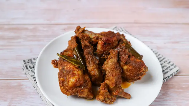 rendang ayam simpel