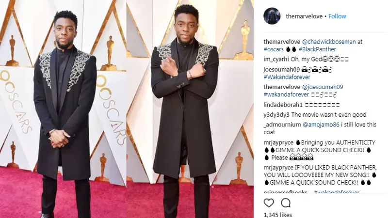 Tidak Masuk Nominasi, Potret Pemain Black Panther di Oscar 2018