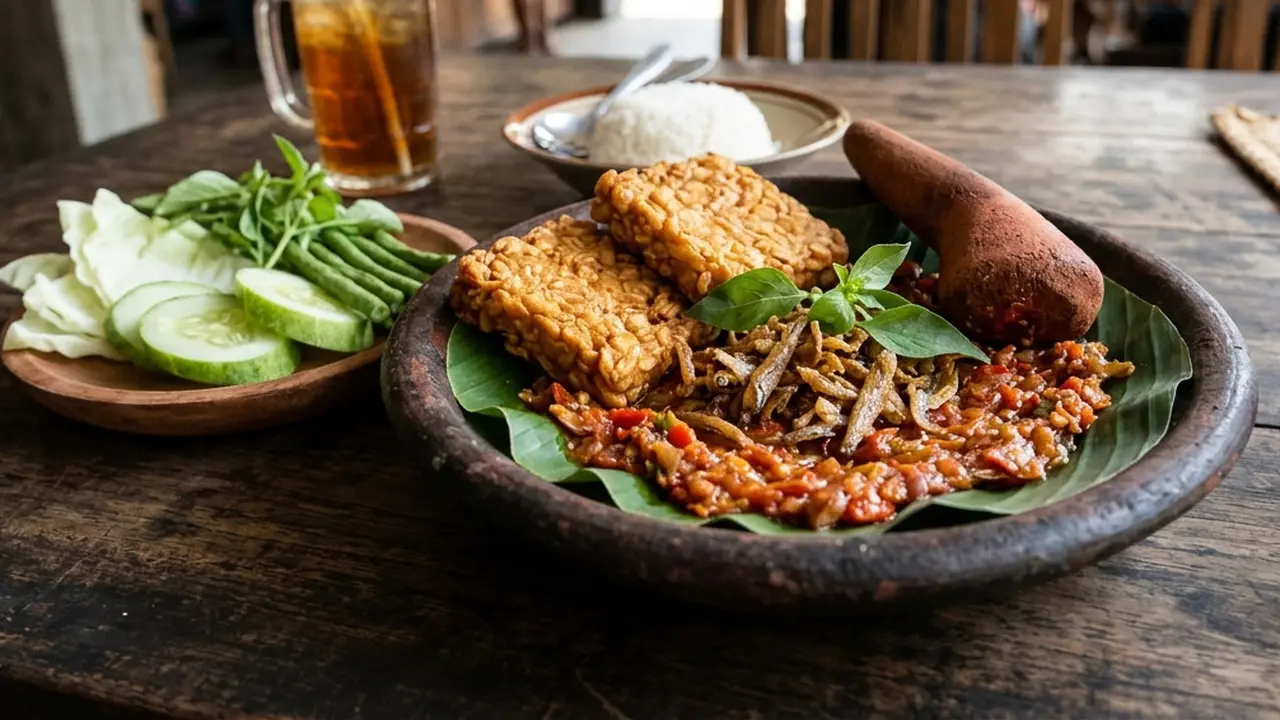 Resep Tempe Penyet Sambal Teri