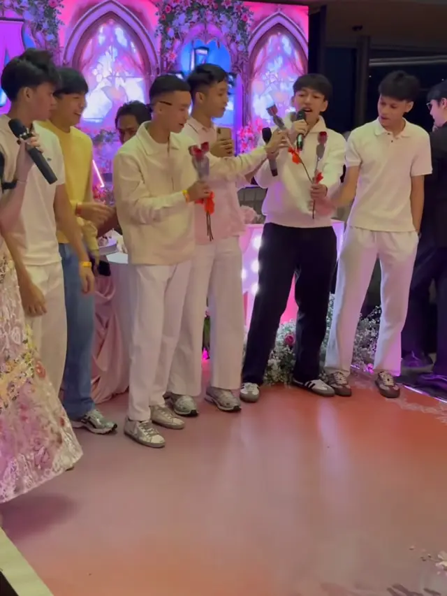 Almira Yudhoyono saat Pesta Ulang Tahun Sweet Seventeen.