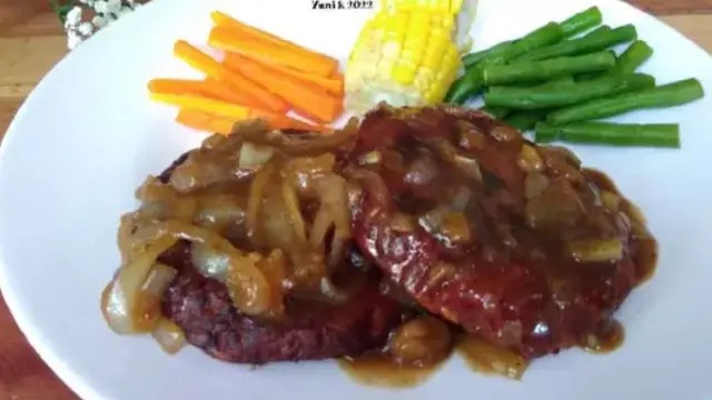 Resep steak tempe. (dok. Cookpad @yeka15)