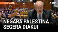 Dalam pertemuan tingkat tinggi di PBB tentang solusi dua negara bagi konflik Israel-Palestina, Prancis menyerukan Uni Eropa agar menekan Israel untuk menerima solusi damai tersebut.