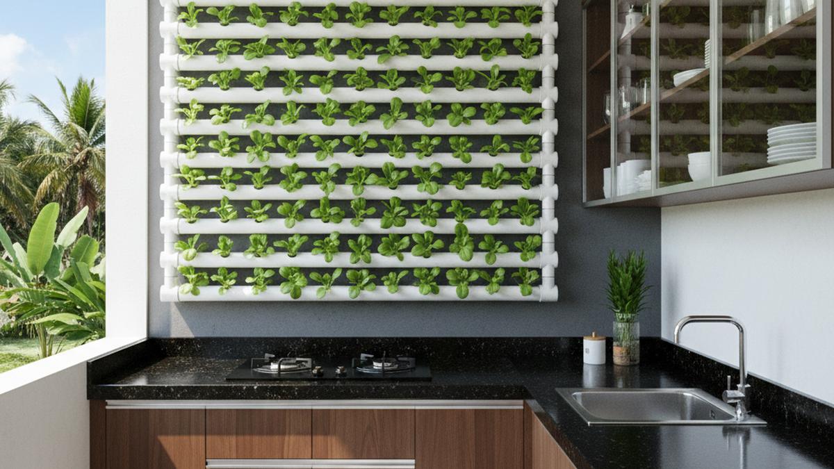 8 Inspirasi Desain Dapur Semi Terbuka Menyatu dengan Kebun Sayur Mini, Bikin Rumah Sehat dan Asri