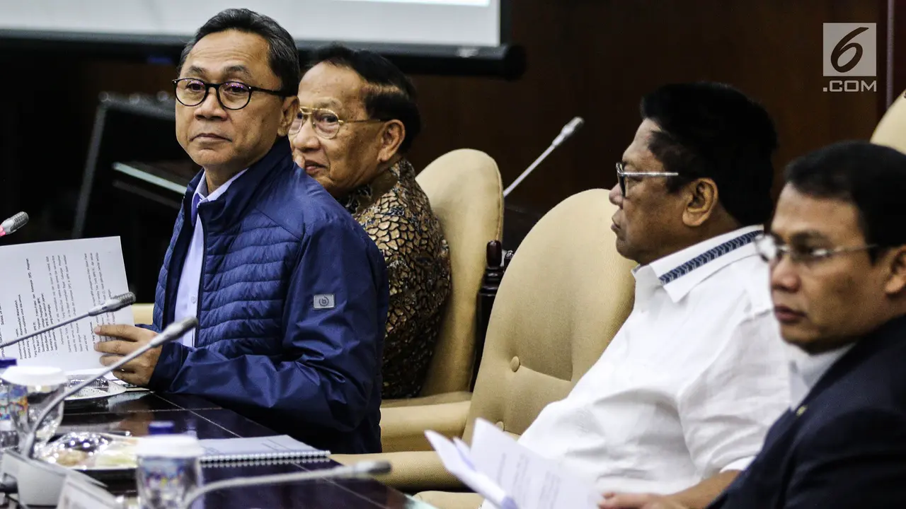 Bahas RAPBN 2019, MPR Rapat Gabungan dengan DPR dan DPD