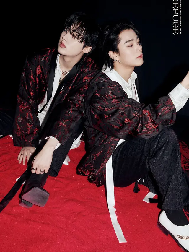 Moonbin dan Sanha Astro. (Fantagio via Soompi)