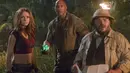 Sama seperti film awalnya, Jumanji 2017 ini menceritakan tentang sekelompok orang yang terserap dalam permainan. (collider)