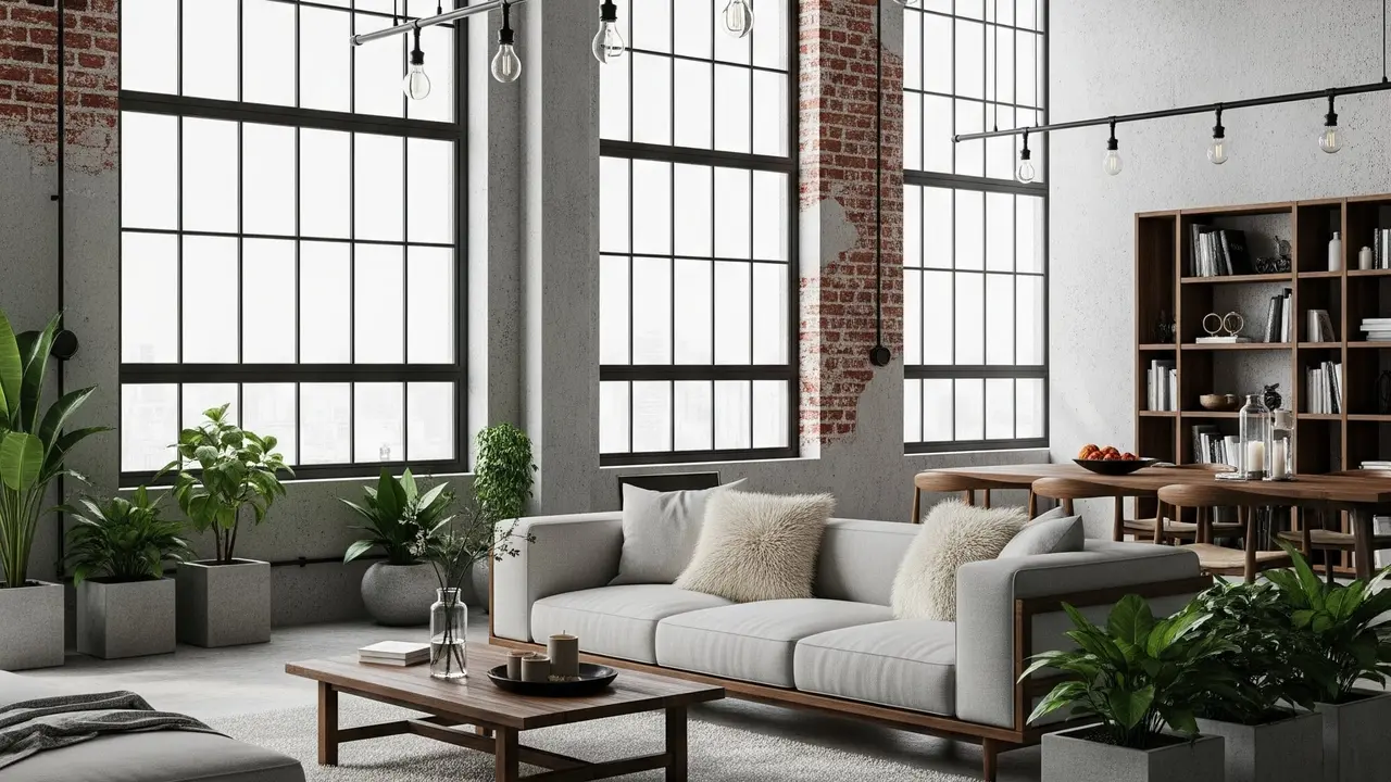 Inspirasi Rumah Gaya Kontemporer Modern Tanpa Sekat Ruang Tamu