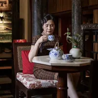 Wakil Menteri Veronica Tan Kenakan Cheongsam Batik saat Imlek. [@veronicatan_official]