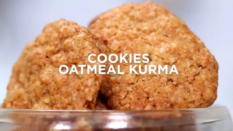 Resep Cookies Oatmeal Kurma, Sajian Manis untuk Lebaran