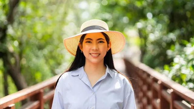 perempuan dewasa segar mandiri