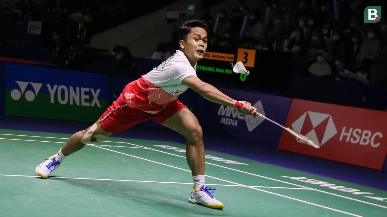 East Ventures Indonesia Open 2022: Anthony Sinisuka Ginting