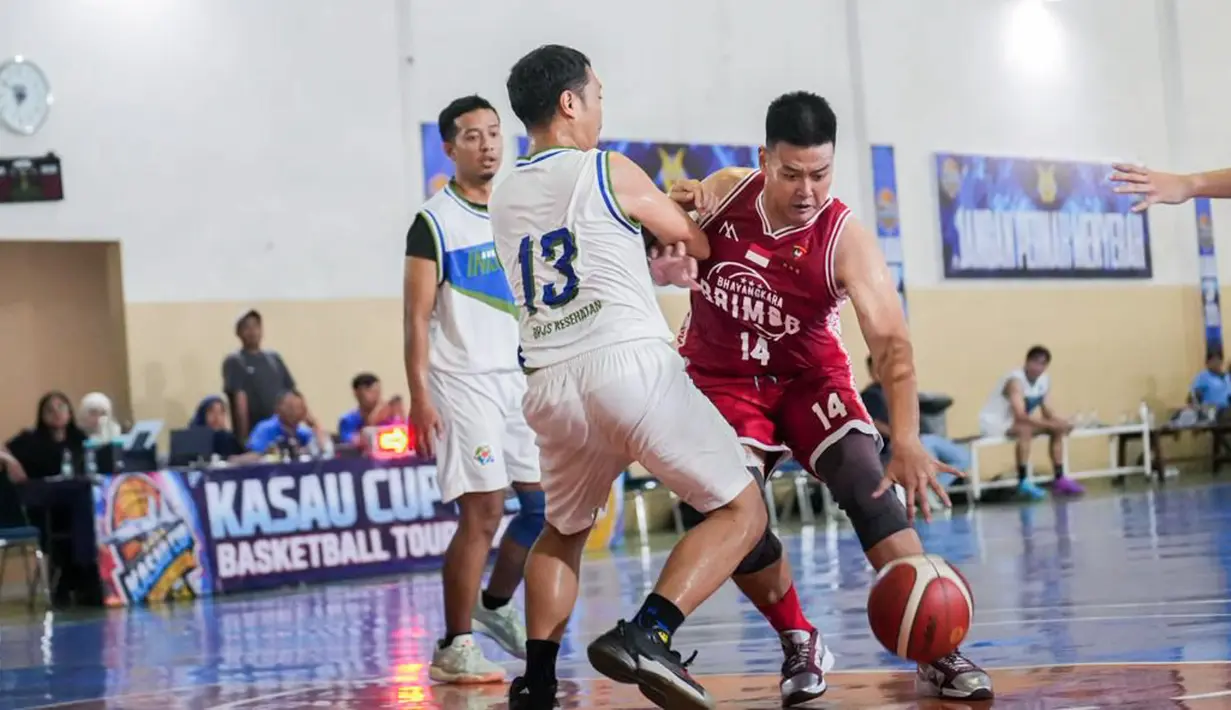 Tim Basket Bhayangkara Brimob tampil impresif sepanjang turnamen dan sukses keluar sebagai kampiun setelah menunjukkan permainan solid, disiplin, serta semangat juang tinggi di setiap pertandingan. (Foto: Humas Polri)