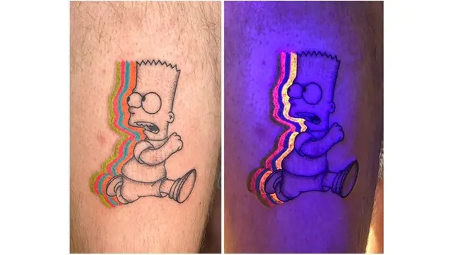 7 Desain Tatto Glow In The Dark, Bikin Imajinasi Jadi Nyata