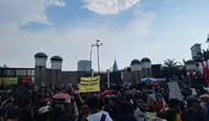 Ratusan Personel Kawal Demo di Gambir dan DPR Hari Ini
