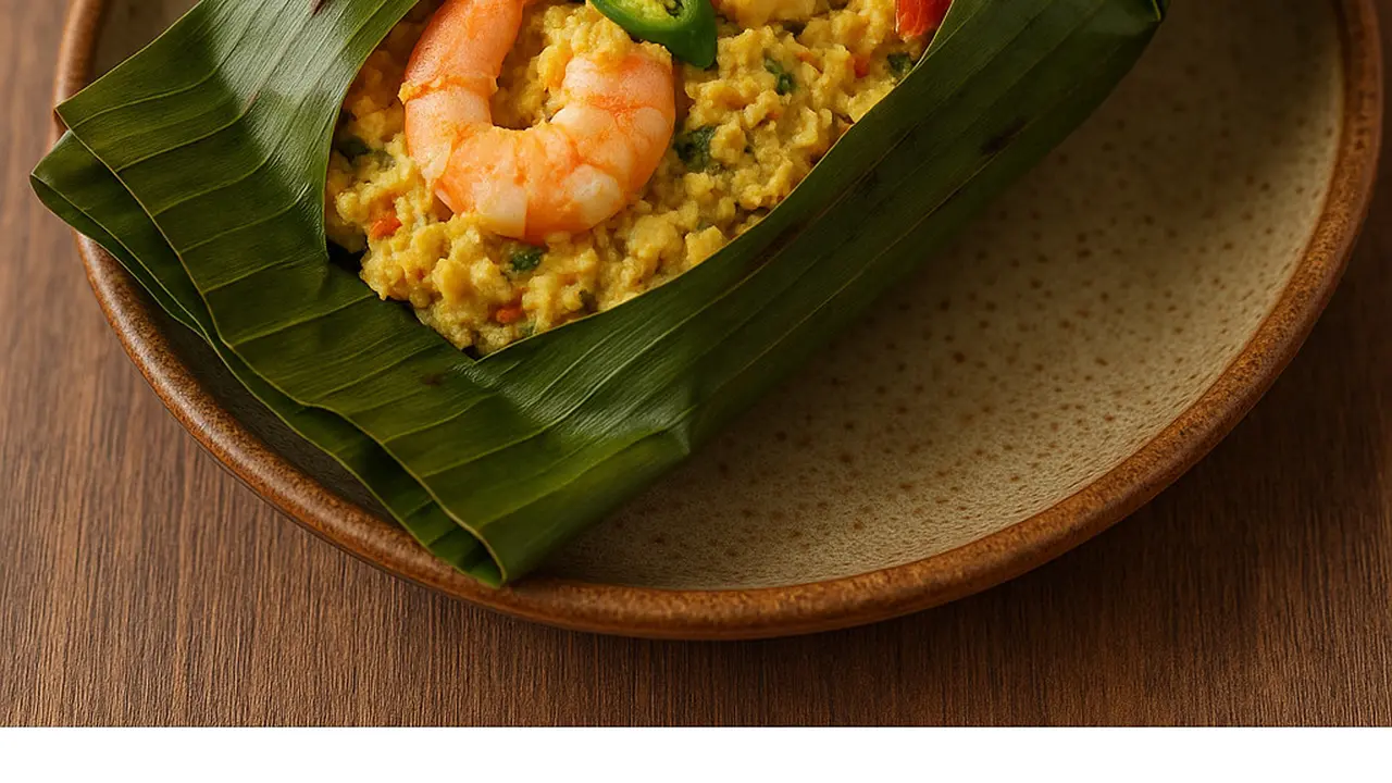 Pepes Udang Tahu