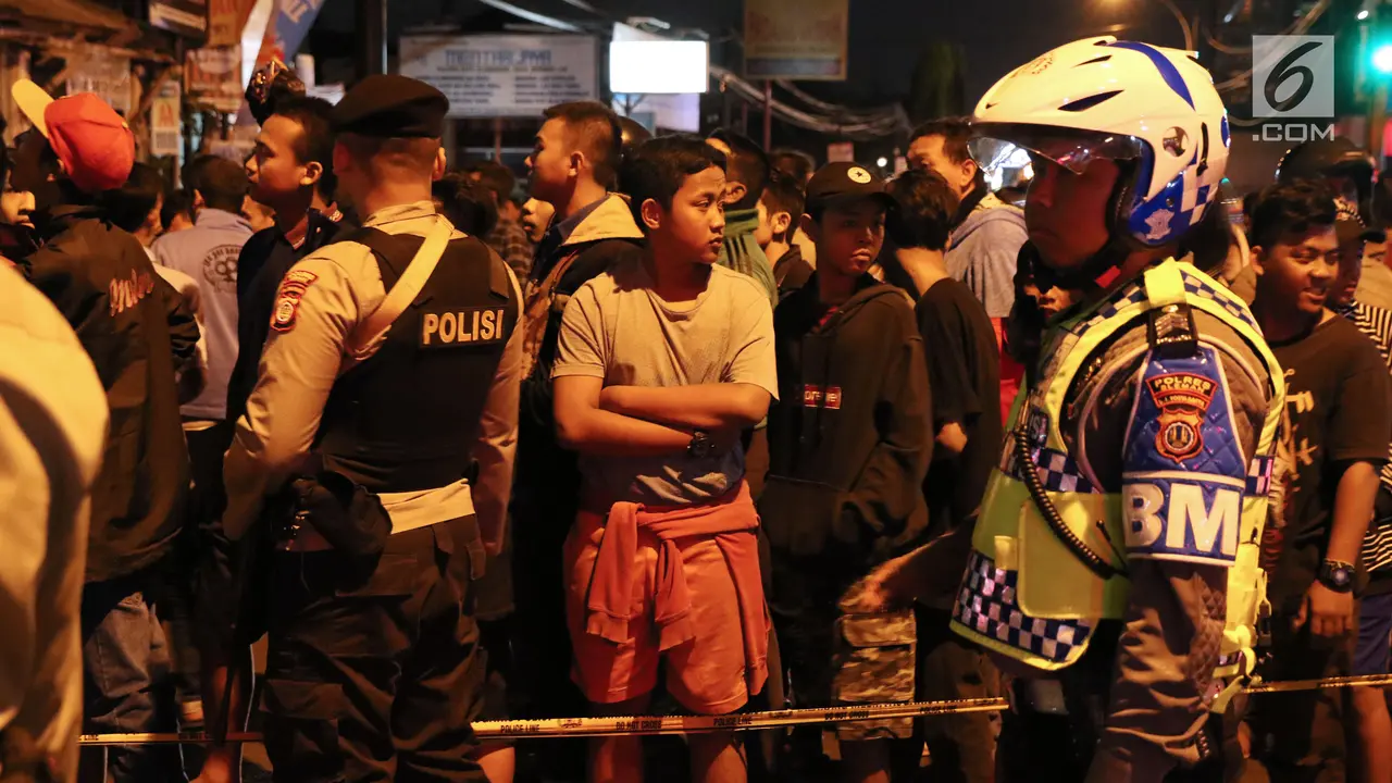 Baku Tembak di Jalan Kaliurang Yogyakarta