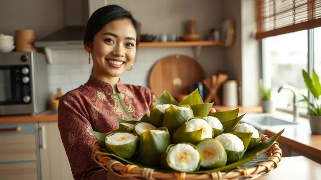 resep nagasari tepung beras rosebrand