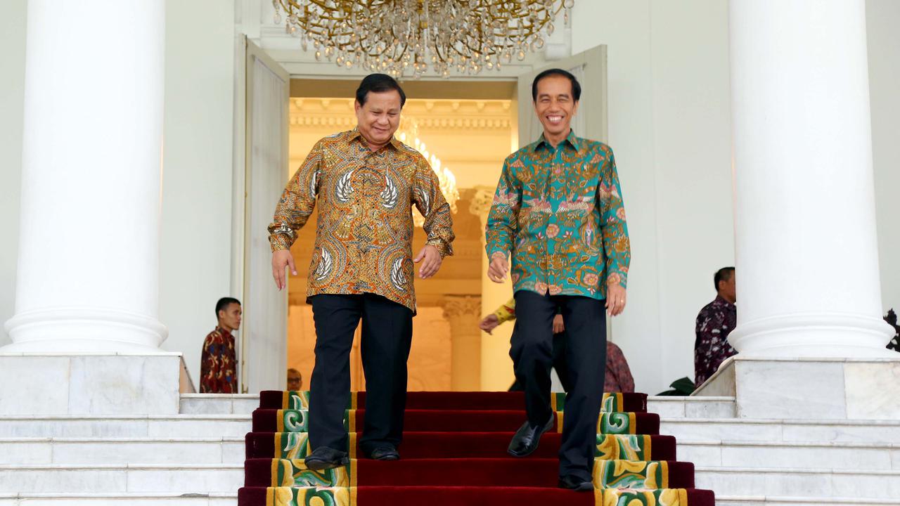 Prabowo sambangi Jokowi di Istana Bogor