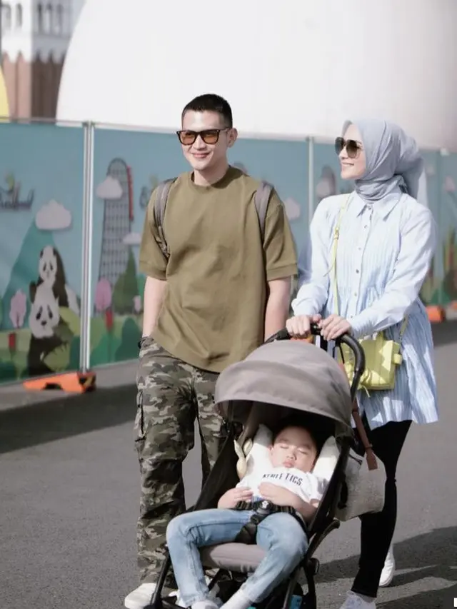 Citra Kirana dan Rezky Aditya Liburan ke Korea Selatan. [@citraciki]