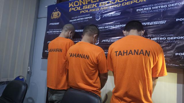 Tiga pengedar narkoba di Depok