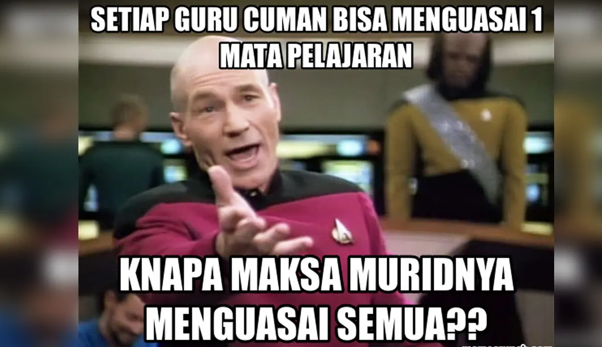 Wuah, orang dari luar angkasa protes tuh?! (Istimewa)
