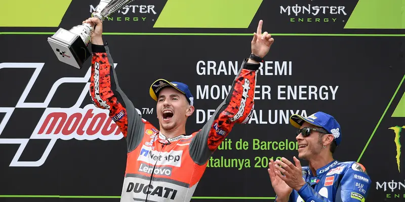 Jorge Lorenzo Juara MotoGP Catalunya 2018