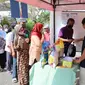 Tim Pengendali Inflasi Daerah Kota Malang menggelar operasi pasar secara&nbsp;bertahap di 63 lokasi setiap minggu. Lokasi pertama pasar murah itu digelar di depan kawasan Kuburan Londo, Sukun, pada Senin, 29 Agustus 2022 (Istimewa)&nbsp;&nbsp;