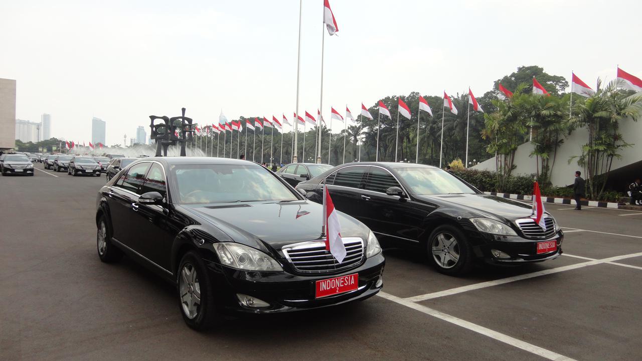 Mengintip Gagahnya Mobil Dinas 'Indonesia 1' Jokowi