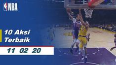 Berita Video 10 Aksi Terbaik NBA 11 Februari 2020