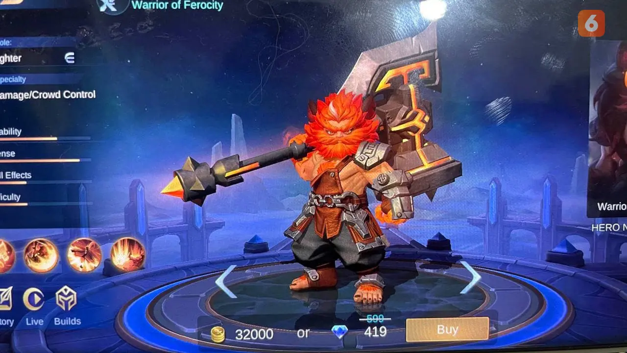 Hero baru di MLBB, Aulus