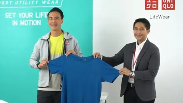 Terpilih Jadi Brand Ambassador Uniqlo, Daniel Mananta Ditantang Selesaikan Full Marathon