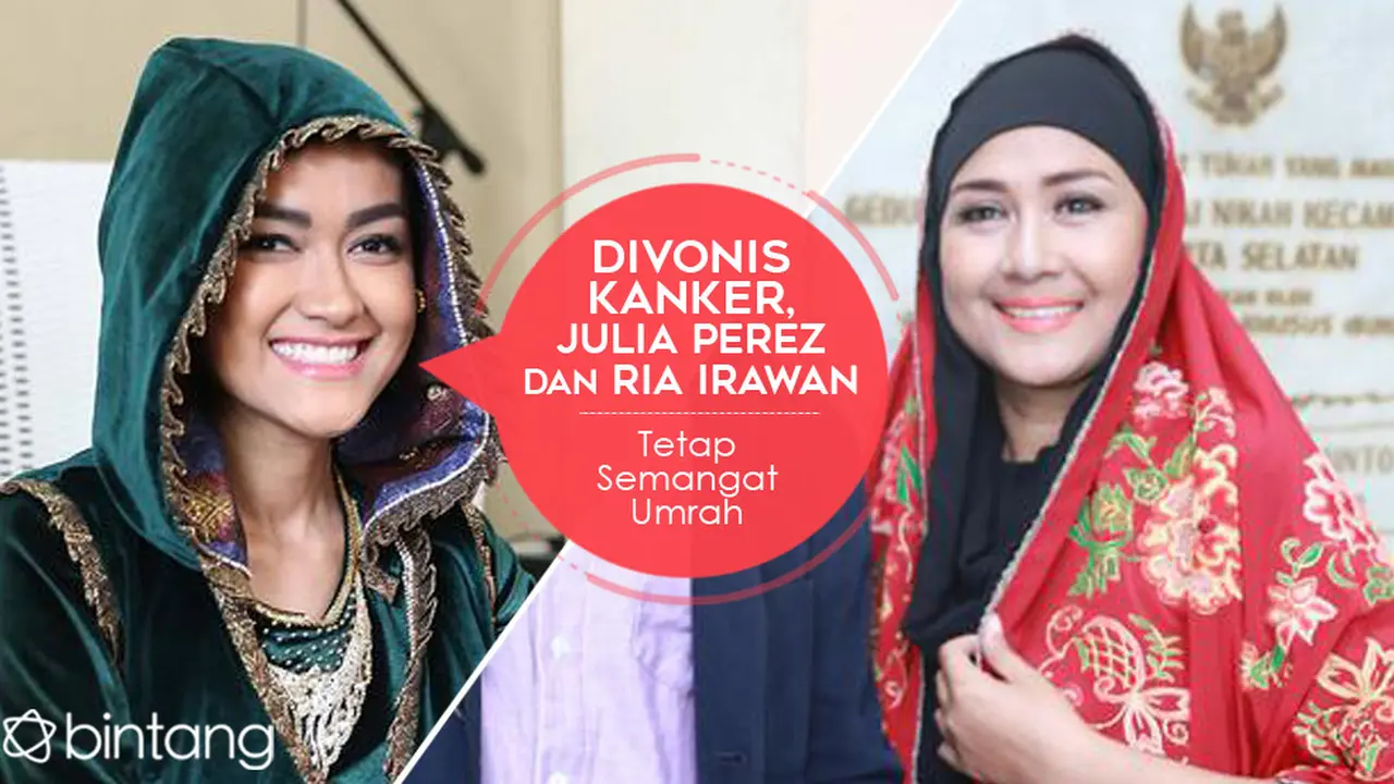 Ria Irawan dan Julia Perez