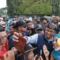 Bakal calon presiden Anies Baswedan menghadiri Festival Menanam Kebaikan, Menjemput Kebaikan, di Surabaya, Minggu (19/3/2023). (Foto: Dian Kurniawan/Liputan6)