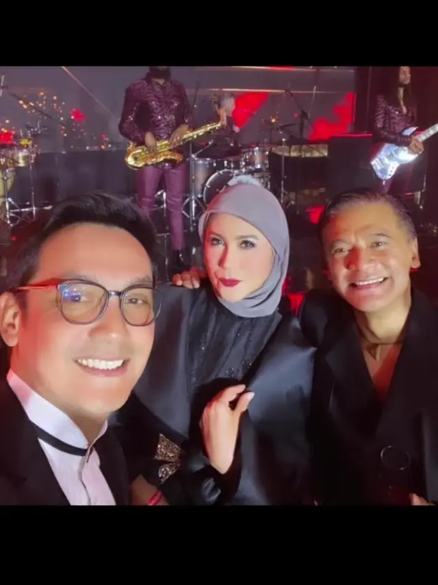 Artis Era 90-an Reuni di Pesta HUT Multivision Plus ke-50 (Foto: Instagram gunawan_sudrajat_real)