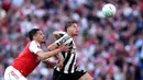 The Gunners susah payah menang dengan skor tipis 1-0. (AP Photo/Ian Walton)