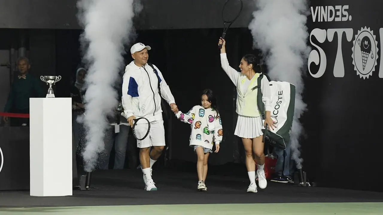 Potret Wulan Guritno dan Gading Marten di Tiba Tiba Tenis, Penuh Chemistry