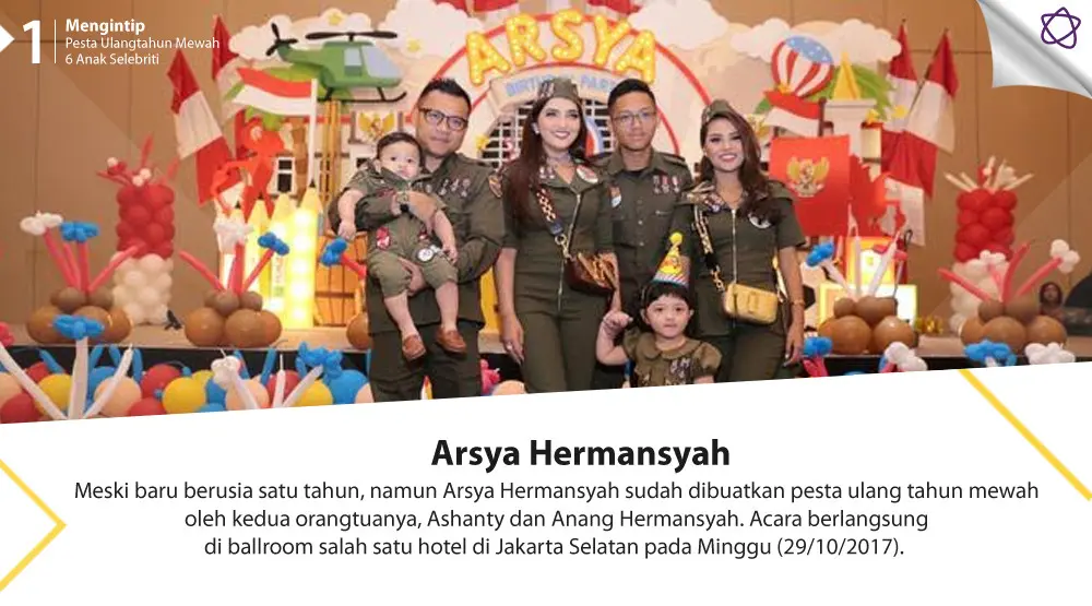 Mengintip Pesta Ulang Tahun Mewah 7 Anak Selebriti. (Foto: Adrian Putra/Bintang.com, Desain: Nurman Abdul Hakim/Bintang.com)